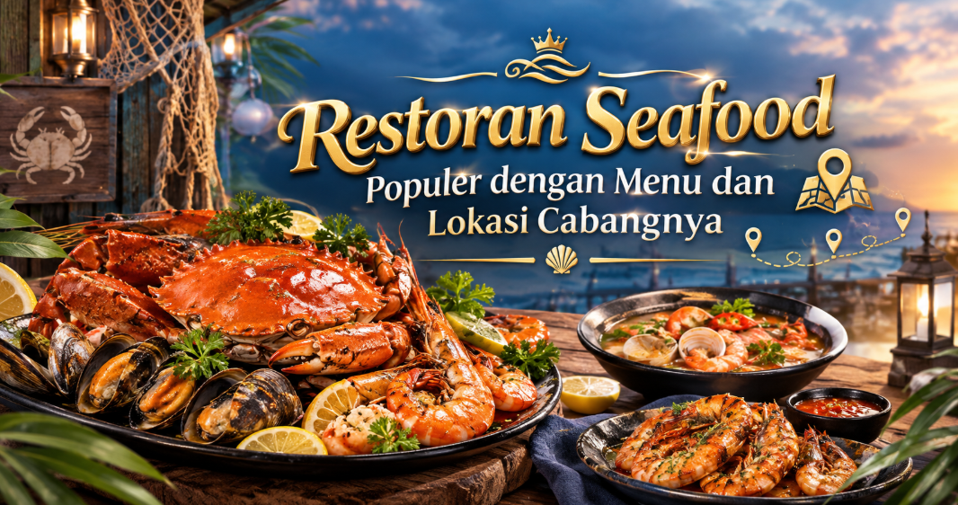Restoran Seafood Populer dengan Menu dan Lokasi Cabangnya