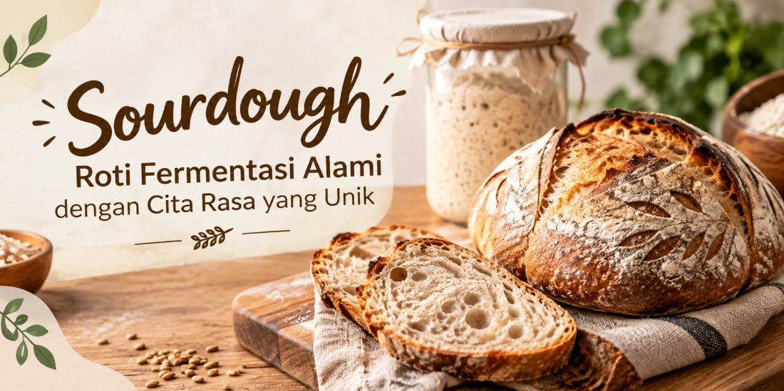 Sourdough Roti Fermentasi Alami dengan Cita Rasa yang Unik